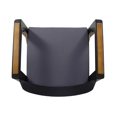 Soho 4pk Outdoor Acacia Wood Club Chairs With Cushions - Teak/Black/Dark Gray - Christopher Knight Home 7 Soho 4pk Outdoor Acacia Wood Club Chairs With Cushions - Teak/Black/Dark Gray - Christopher Knight Home - Image 5