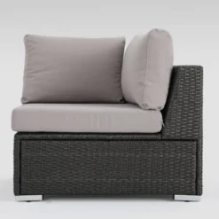 Santa Rosa 8pc Wicker Sectional Sofa Set - Gray/Silver - Christopher Knight Home -Outdoor Living Shop GUEST 8c1e1551 3245 4609 8355 d6e8d7b13525 1