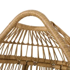 Serina Outdoor Wicker Teardrop Chair With Cushion - Beige/Light Brown - Christopher Knight Home -Outdoor Living Shop GUEST 8d3ba44c ed4d 4cae a4d3 17d864067cee