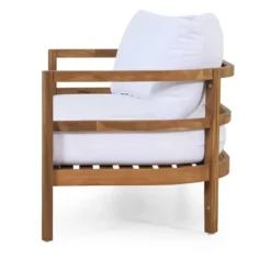 2pc Ellendale Outdoor Acacia Wood Loveseat & Coffee Table Teak/White - Christopher Knight Home 15 2pc Ellendale Outdoor Acacia Wood Loveseat & Coffee Table Teak/White - Christopher Knight Home -Outdoor Living Shop GUEST 90fab791 eb91 4f7c 96f5 062b1068f389