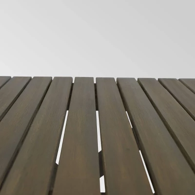 Malibu Folding Side Table - Gray - Christopher Knight Home 4 Malibu Folding Side Table - Gray - Christopher Knight Home - Image 2