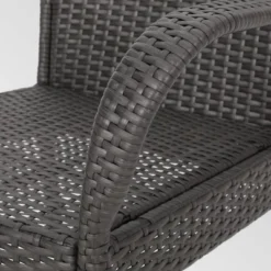 Pala 5pc Wicker Contemporary Dining Set Gray - Christopher Knight Home 10 Pala 5pc Wicker Contemporary Dining Set Gray - Christopher Knight Home -Outdoor Living Shop GUEST 92dd8d00 29ab 480b 9157 a11b73626eb0