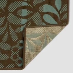 Henley Floral Outdoor Rug Brown/Blue - Christopher Knight Home 11 Henley Floral Outdoor Rug Brown/Blue - Christopher Knight Home -Outdoor Living Shop GUEST 946423c8 d256 4479 bd1a b84af219f5d1