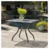 Cayman Square Cast Aluminum Table - Black Sand - Christopher Knight Home -Outdoor Living Shop GUEST 95250f1d 7565 412e b168 f1b649ae819c