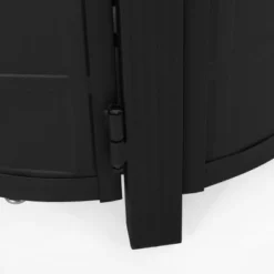 Amaya 5pc Outdoor 4 Wicker Swivel Chair & Fire Pit Set - Dark Brown/Beige/Matte Black - Christopher Knight Home -Outdoor Living Shop GUEST 968e50f8 3ce1 4bfb bf77 2a5118658662