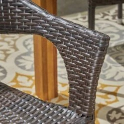 Damon 7pc Wood & Wicker Expandable Dining Set - Natural/Brown - Christopher Knight Home 10 Damon 7pc Wood & Wicker Expandable Dining Set - Natural/Brown - Christopher Knight Home -Outdoor Living Shop GUEST 9909191a ceda 438f aa89 609bd533575a 1