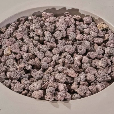 Aidan Round 31" Lightweight Concrete Gas Fire Pit - Light Gray - Christopher Knight Home 5 Aidan Round 31" Lightweight Concrete Gas Fire Pit - Light Gray - Christopher Knight Home - Image 3