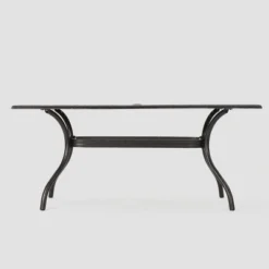 Phoenix Rectangle Cast Aluminum Table - Hammered Bronze - Christopher Knight Home 8 Phoenix Rectangle Cast Aluminum Table - Hammered Bronze - Christopher Knight Home -Outdoor Living Shop GUEST 9a7877bb 6c21 4df0 aab0 9c8184fbfca7