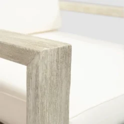 Santa Ana 2pk Acacia Club Accent Chairs Brushed Light Gray - Christopher Knight Home -Outdoor Living Shop GUEST 9b3d4a7e f6f8 4251 a5a6 a3264408f443