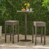 Milton Set Of 2 Wicker Patio Backless Barstool - Brown - Christopher Knight Home -Outdoor Living Shop GUEST 9b7b73ec fafc 498c abb5 95d62874b4f6