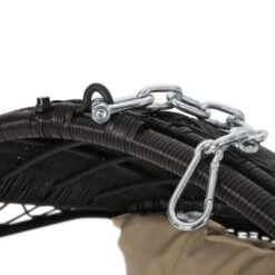 Greystone Indoor/Outdoor Wicker Hanging Chair With 8' Chain - Brown/Tan - Christopher Knight Home 15 Greystone Indoor/Outdoor Wicker Hanging Chair With 8' Chain - Brown/Tan - Christopher Knight Home -Outdoor Living Shop GUEST 9bc3035a 8e5c 4705 863a ae62bf339747