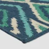 Myrtle Geometric Outdoor Rug Navy/Green - Christopher Knight Home -Outdoor Living Shop GUEST 9be4a2a2 8e83 4233 add6 269c1bda416f