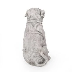 Concrete Adena Outdoor Dog Garden Statue - Antique White - Christopher Knight Home -Outdoor Living Shop GUEST 9dfd71fb 93b9 431f 9095 98ee6d32fc7b