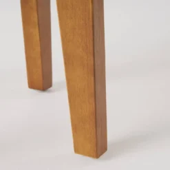 Chilian 2pc Acacia Wood Chair And Table Set - Teak/White - Christopher Knight Home -Outdoor Living Shop GUEST 9e49ab01 9df6 425a bcd2 2e5464910a63