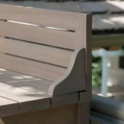 Caribbean 3pc Acacia Wood Patio Bar Set - Gray - Christopher Knight Home -Outdoor Living Shop GUEST 9fa868eb 5db2 46bd 9010 a3932fdedb19