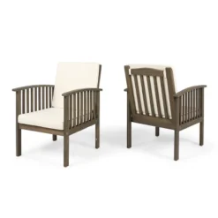 Casa 2pk Acacia Club Chairs - Christopher Knight Home -Outdoor Living Shop GUEST a04d0488 4980 4e09 929f 92ac1909bef1