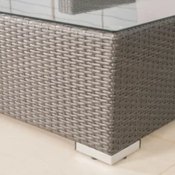 Santa Rosa 8pc Wicker Chat Set - Gray - Christopher Knight Home -Outdoor Living Shop GUEST a14b9758 9776 4759 8f5b 5fc224aacf83