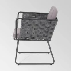 La Jolla Set Of 2 Rope Weave Modern Club Chairs - Dark Gray/Gray - Christopher Knight Home 9 La Jolla Set Of 2 Rope Weave Modern Club Chairs - Dark Gray/Gray - Christopher Knight Home -Outdoor Living Shop GUEST a1fe4d4f 0ea0 45b9 9aaf d02e4d15edb6