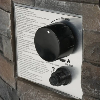 Blaeberry Outdoor Circular Fire Pit Natural Stone - Christopher Knight Home 6 Blaeberry Outdoor Circular Fire Pit Natural Stone - Christopher Knight Home - Image 4