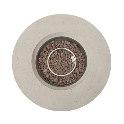 Aidan Outdoor 50000 BTU Light Weight Concrete Circular Fire Pit Light Gray - Christopher Knight Home 9 Aidan Outdoor 50000 BTU Light Weight Concrete Circular Fire Pit Light Gray - Christopher Knight Home - Image 7