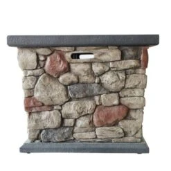 Carson Outdoor Stone Square Fire Pit - Gray - Christopher Knight Home 14 Carson Outdoor Stone Square Fire Pit - Gray - Christopher Knight Home -Outdoor Living Shop GUEST a418bfe6 005e 4173 b038 fc65abd88893