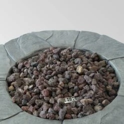 Angeles Outdoor Circular Fire Pit - Gray - Christopher Knight Home -Outdoor Living Shop GUEST a47e1565 8ad1 414e 83c1 a4cc09748641