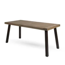 Della Rectangle Acacia Dining Table - Christopher Knight Home -Outdoor Living Shop GUEST a4a3a1a6 ef8e 4478 9873 321d69922f94