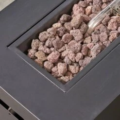 Comores 12pc Acacia U-Shaped Sectional Sofa Set With Fire Pit - Gray/Dark Gray - Christopher Knight Home -Outdoor Living Shop GUEST a5327f6d 9909 4287 a252 6f8458a6ee3b