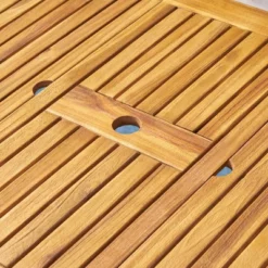 Hayes 7pc Wood & Wicker Expandable Dining Set - Natural/Brown - Christopher Knight Home -Outdoor Living Shop GUEST a6eed12c dde2 455d 8dee 1de7b550c90c