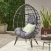 Gianni Wicker Teardrop Chair - Christopher Knight Home -Outdoor Living Shop GUEST a9308675 111d 4ef5 9edf 11afdf38ed26