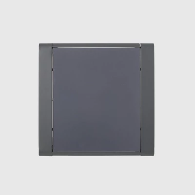 Cape Coral Aluminum Patio Side Table Gray - Christopher Knight Home 5 Cape Coral Aluminum Patio Side Table Gray - Christopher Knight Home - Image 3