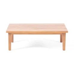 Isla Outdoor 4 Seater Chat Set With Coffee Table - Brown/Beige/Teak - Christopher Knight Home -Outdoor Living Shop GUEST ab85b8f3 5323 41b9 b574 23afd17ac125