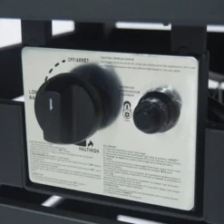 Rene Rectangular 47.25" Iron Gas Fire Pit Matte Black - Christopher Knight Home -Outdoor Living Shop GUEST aeee7ec1 7ea3 4e38 be9d 2e2df1f97466