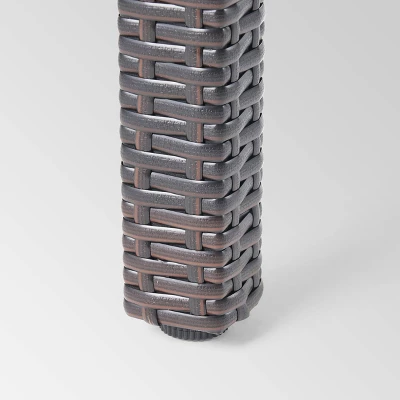 Rhode Island Rectangular Wicker Dining Table - Multibrown - Christopher Knight Home 8 Rhode Island Rectangular Wicker Dining Table - Multibrown - Christopher Knight Home - Image 6