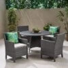 Cypress 4pk Wicker Dining Chairs - Gray/Light Gray - Christopher Knight Home -Outdoor Living Shop GUEST b226c43e aa66 4891 b5f2 8818451fd526