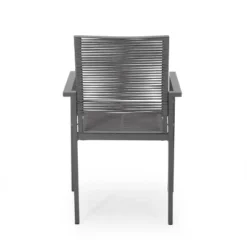 Quay 6pc Outdoor Aluminum Dining Set - Natural/Gray/Dark Gray - Christopher Knight Home 22 Quay 6pc Outdoor Aluminum Dining Set - Natural/Gray/Dark Gray - Christopher Knight Home -Outdoor Living Shop GUEST b23c5e4a 4715 4667 8b3d 961c499d35a0