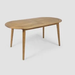 Pines 7pc Acacia Oval Wood Dining Set - Christopher Knight Home -Outdoor Living Shop GUEST b3444f7f a62b 4c79 97a1 7472b3a9ad25