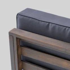 Oana 6pc Acacia Wood Patio Sectional Seating Set - Christopher Knight Home 11 Oana 6pc Acacia Wood Patio Sectional Seating Set - Christopher Knight Home -Outdoor Living Shop GUEST b3acc821 643a 43aa 9c06 b07d40694b70