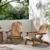 Hanlee Set Of 2 Folding Wood Adirondack Chair - Christopher Knight Home -Outdoor Living Shop GUEST b436773f f908 4e01 b9ae 1824a2739939