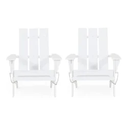 2pk Zuma Outdoor Acacia Wood Foldable Adirondack Chairs - Christopher Knight Home -Outdoor Living Shop GUEST b44fded5 4f02 4789 a6ea 05d70a96b0f7