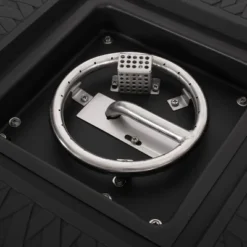 Aspen Outdoor Square Aluminum Fire Pit - Matte Black - Christopher Knight Home -Outdoor Living Shop GUEST b4e7c021 3dcd 4041 9179 fdba4208dcbe