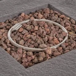 Kaula 5pc Faux Rattan Club Chair & Fire Pit Chat Set - Christopher Knight Home -Outdoor Living Shop GUEST b57bfa55 8cdc 44ca bfab cd41e5b4e33c