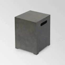 Wellington 48" Rectangular Iron Gas Fire Pit With Tank Holder Dark Gray - Christopher Knight Home -Outdoor Living Shop GUEST b5cee980 2aaf 43eb 90a5 592c2c6cc744