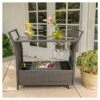 Bahama Wicker Bar Cart - Gray - Christopher Knight Home 1 Bahama Wicker Bar Cart - Gray - Christopher Knight Home -Outdoor Living Shop GUEST b621d251 10b8 4f85 872f 8d4d7167274f