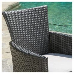 Malta Set Of 4 Wicker Patio Dining Chair With Cushions - Gray - Christopher Knight Home -Outdoor Living Shop GUEST b944ba72 311f 4e86 b732 a544fe3737a5