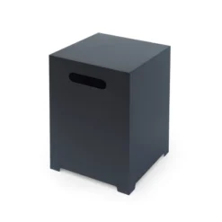 Thasos 10pc Acacia U-Shaped Farmhouse Sectional Sofa Set With Fire Pit - Gray/White/Dark Gray - Christopher Knight Home -Outdoor Living Shop GUEST b9dd7510 7a11 4fcb b2e4 32b4b9c32098