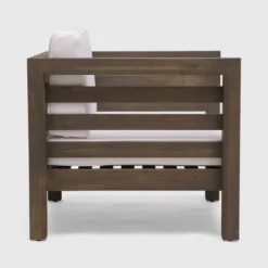 Oana 2pk Acacia Wood Club Chairs - Gray/White - Christopher Knight Home 13 Oana 2pk Acacia Wood Club Chairs - Gray/White - Christopher Knight Home -Outdoor Living Shop GUEST ba449228 d038 4759 9d01 3e4c8bf24ebf 1