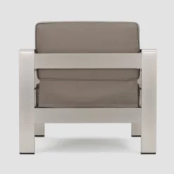 Cape Coral 4pc Cast Aluminum Patio Loveseat Set With Cushions - Silver - Christopher Knight Home 9 Cape Coral 4pc Cast Aluminum Patio Loveseat Set With Cushions - Silver - Christopher Knight Home -Outdoor Living Shop GUEST bb9c7073 ba65 4f32 b8a7 10991cce14ab