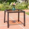 San Pico Square Wicker Dining Table - Multibrown - Christopher Knight Home -Outdoor Living Shop GUEST bd4fe051 2bcd 429e ba43 4f61909019c7
