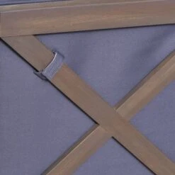 Candel Acacia Wood Patio Rocking Chair Gray/Dark Gray - Christopher Knight Home -Outdoor Living Shop GUEST bf14b6fe d4db 465b 928d ddc07fcd7257